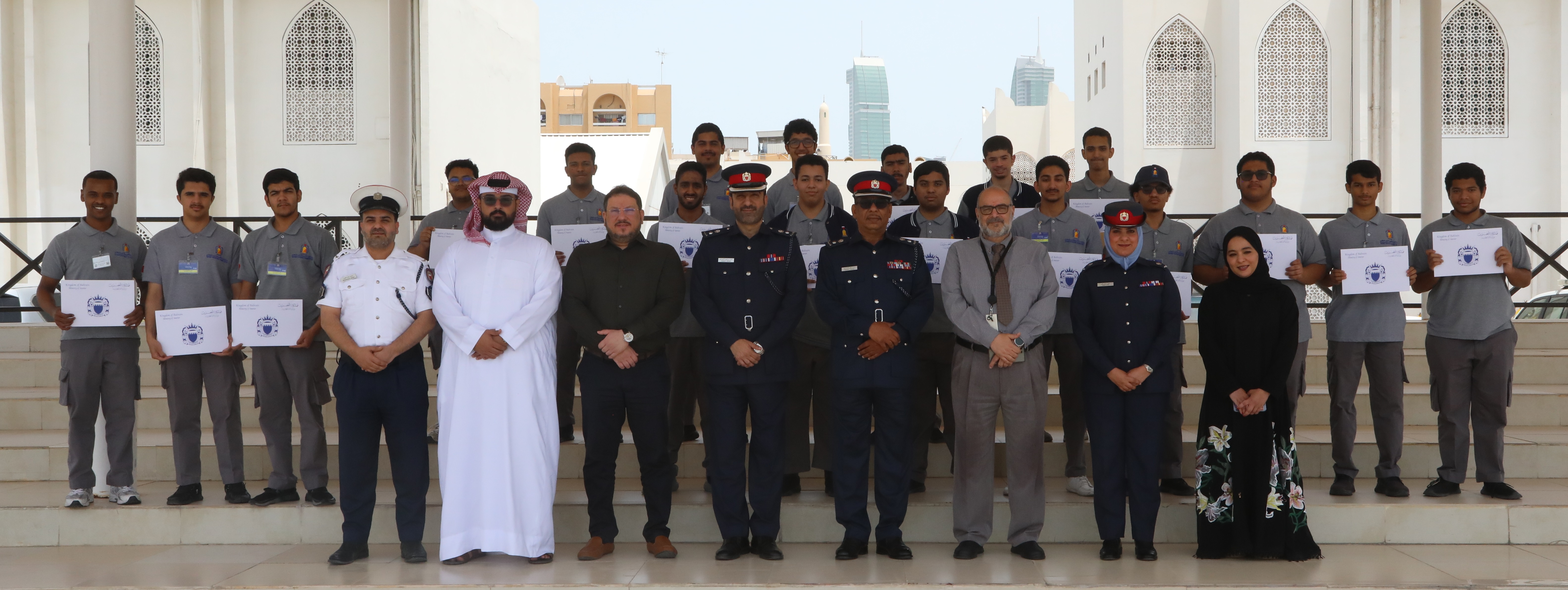 الموارد البشرية تنظم برنامجًا تدريبيًا مخصصًا لطلبة المرحلة الثانوية من مركز ناصر العلمي والتقني<